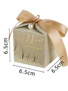25/1 Metal Gold Silver Green Shiny Gift Box, Mini Colorful Storage Box, Suitable For Weddings, Birthdays, Christmas Parties, Candy And Jewelry Packaging, - Multiple Styles - View 4
