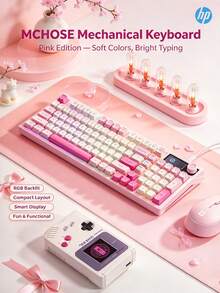 HP K500F Wireless Mechanical Feel Keyboard Silent Multi-Function Volume Knob Bluetooth - View 1