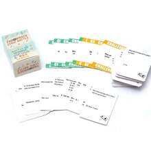Retro Hip Hop & R&B Lyric Trivia Card Game, Classic Song Lyrics Challenge Party Game, Multiplayer Music Quiz Game For Family Gathering & Game Night - Multicolor - View 5