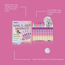 Nail Art Pens - Multicolor - View 10