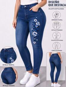 Women Jeans - Baby Blue - View 10