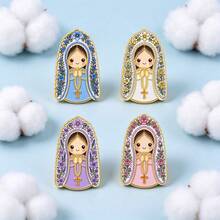 Enamel Lapel Pin Badge Brooches, Fashion Metal Decorative Pins For Backpack Bag Jacket Clothing, Perfect Gift For Men Women Best Friends - Multicolor - View 9