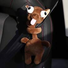 1Pc Funny Long Neck Plush Pendant Dachshund Sloth Cartoon Stuffed Doll Bag Decor Outfit Accessory Quirky Gift Christmas Birthday Gift Random Style - Multicolor - View 7