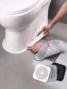 1pc Silicone Drain Strainer, Reusable Anti-Clogging Filter, Easy To Clean Kitchen Residue Filter, Bathroom Drain Protector, Silicone Material, Suitable For Bathroom, Shower, Bathtub, Kitchen Sink, Washbasin, Suitable For Home Daily Use, Suitable For Homeowners And Apartment Renters. Recommended Christmas Gift, Halloween Gift, Thanksgiving Gift And Other Holiday Gifts - Silicone - View 7