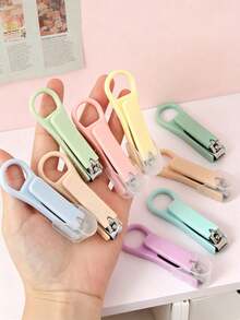 Mini Turtle Pendant, Small Flower Pendant, Nail Clippers, Stainless Steel Sharp Nail And Toenail Clippers, Straight Blade Manicure And Pedicure Tools, Practical Home Manicure And Nail Care Tools - Multiple Styles - View 3