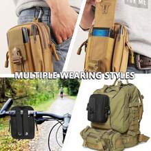 Outdoor 2-In-1 Tactical Belt - Durable Nylon, Adjustable Buckle, Suitable For Survival, Tactical Use, Tactical Gear - Multicolor - View 6