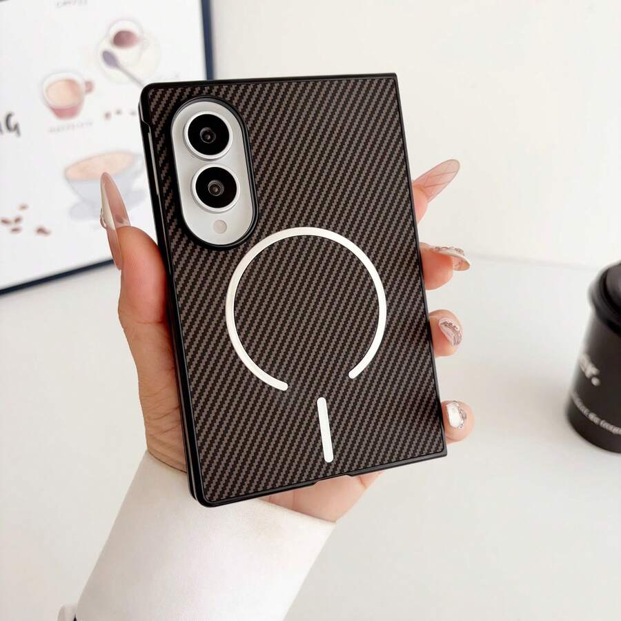 Magnetic Leather Foldable Phone Case Compatible With Iphone DUO Fold 7 8 8 Ultra