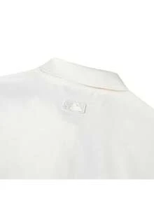 MLB Women's Basic PK OPS Sport Dress, Casual Comfortable Everyday Dress 3FOPB0553--50CRS - Cream - View 3