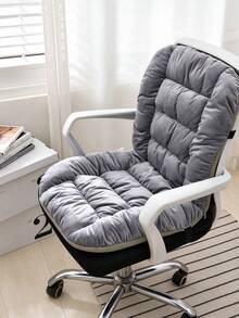 Thickened Backrest Bench Cushion, One-Piece Office Recliner Rocking Chair Seat Pad, Autumn/Winter Home Warm Thickened Bench Pad, Holiday, Cyber Monday, Christmas Gift, Halloween, Christmas - Multicolor - View 15