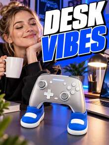 3D Printed Game Controller Stand Set Most Game Controllers Non Slip Gaming Desk Organizer Suitable For Such As Living Rooms Study Rooms And Game Rooms For Shoe Shaped Desk Gaming Controller Stand Compatible With Xbox Switch For Gamers Birthday Gift - Multicolor - View 10