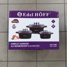 3-Pot Cooking Set With Lids, 6 Pieces For Home Kitchens, Simmering, Boiling And Meal Preparation - View 10