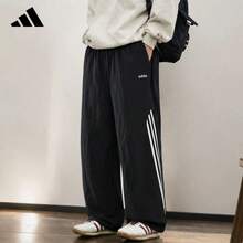 Adidas Quần dài thể thao nam dáng casual kẻ sọc in chữ - LE3589 - Xem 1