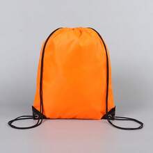 1/3/5pcs Drawstring Backpack: Durable Nylon Sports Bag, Suitable For Travel, Yoga, Fitness, Outdoor Camping, Hiking And Beach Essentials - Multicolor - View 11