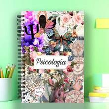 1pc Psychology Theme Spiral Notebook, Durable Spiral Binding - Suitable For Office, School Or Display, Gift For Friends And Family, Teacher Appreciation Gift, Daily Storage Notebook, 1pc Psychology Theme 2D Cover Spiral Coil Notebook, Integrating Brain, Heart, Neuron And Other Scientific Patterns, Paired With Psychology Symbols. Suitable For Work Records, Study Notes, Diary Writing, Daily Planning. Graduation Gift, Birthday Gift, Memo And Gift Choice. - One Book (50 Pages, 100 Pages) - View 12