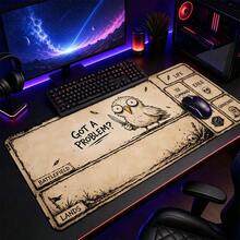 1 buah Alas Meja Gaming Bergaya Kertas Retro Motif Kartun Hewan, Pelindung Meja Serbaguna, Alas Mouse Desktop Besar untuk Gamer & Kantor, Ukuran S/M/L/XL - View 13