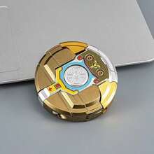 1pc Transformable Robot , 2-In-1 Shape Switching Hand Spinner, DIY Manual Deformation Toy, Desktop Decor & Party Favors, Ideal Birthday & Holiday Surprise Gift For Adults - Multicolor - View 7