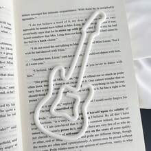 Pembatas Buku Klip Kertas Berbentuk Gitar Besar, Penanda Halaman Bertema Musik yang Lucu, Cocok untuk Buku, Perencana, dan Perlengkapan Kantor - Pembatas buku berbentuk gitar - View 14