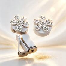 Flower‑Shaped Car Vent Clip, Ins‑Style Creative Car Air Conditioner Outlet Ornament, Auto Interior Decoration - A - View 2