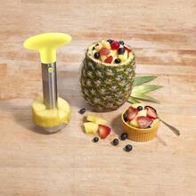 Zulay Pineapple Corer & Slicer, Triple Reinforced Stainless Steel Thickened Blade, Easy To Use Pineapple Corer & Slicer, Convenient For Removing Fruit Core - Multicolor - View 6