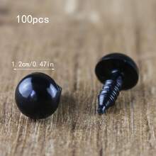 752pcs/50pcs/10pcs Safety Eyes And Nose Components, Including 228pcs Multicolor Safety Eyes And 90pcs Nose With 318pcs Washers, Suitable For Making Plush Animals And Teddy Bear Crafts, Multiple Sizes Available - A - View 22
