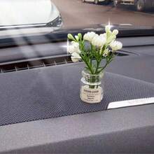 Super Cute Daisy And Rabbit Pattern Car Center Console Decoration, Car Window/Computer Desk Decoration, Car/Home Interior Decoration Accessories - A - View 12