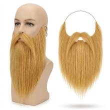 1PC Pirate Captain Costume For Party, Stage Performance, Role Play, Christmas, Large Beard, Suitable For COS, Halloween, Christmas Costume Wear - Multicolor - View 6