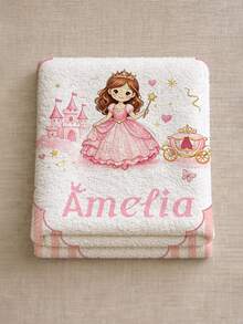 1pc Customized Name Bed Blanket, Personalized Bedding Blanket, Personalized Blanket, Cute Blanket, Comfortable Blanket, Home Gift, Birthday Gift, Christmas Gift, Personalized Gift, Gift For Son/Daughter, Gift For Friend - Style 2 - View 5