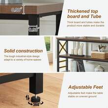 Sofa & Console Tables - Brown - View 6