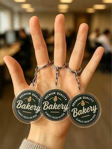Gift For Her/Him Wholesale Customized Logo Keychain Bulk Acrylic Key Ring Suitable For Business, Events And Promotions Christmas, Halloween - Multicolor - View 11