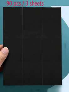 30pcs Rectangular Self-Adhesive Ultra-Thin Magnetic Strips, Blank Magnets, Easy To Remove And Detach, Suitable For Refrigerator, Wall Glass Panel, DIY Crafts, Wedding, Home Office, Blackboard/Whiteboard, Event Planning Supplies - Multicolor - View 14