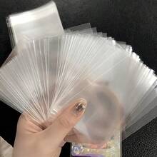 6.5*9cm Transparent Card Sleeves 150pcs, Top Opening Protective Covers, Transparent PP Plastic Card Protection Bags, Dustproof Waterproof Scratch-Resistant, Self-Sealing Card Sleeves, Suitable For Trading Cards, Sports Cards, Small Cards And Collectibles - Card Sleeves 65*90mm 150pcs - View 3