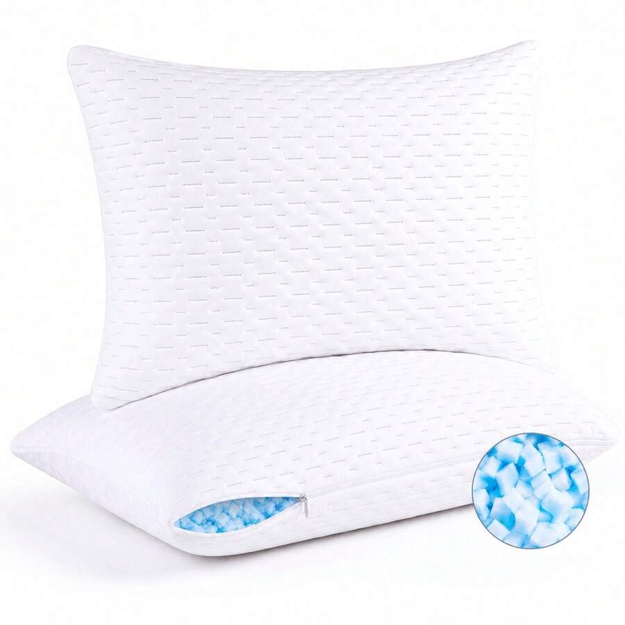 Bed Pillows - Horizontal Line - View 1