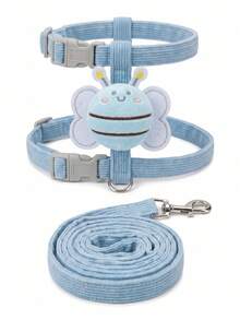 New Cartoon Bee Design Dog/Cat Harness Leash, Pet Supplies - Multicolor - View 19