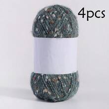 2/4件組 莫海爾混紡毛線 | 1球 (50g / ~100m) | 蓬鬆光暈細毛線 | 適用於編織、鉤針與手工藝 - LUGU - 查看 22