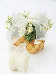 2/1 buah Pita Strip 90cm - Cocok untuk Kemasan Bunga, Pembuatan Pita, dan Pembungkus Kado, serta Dekorasi untuk Pernikahan, Hari Raya, dan Pesta. - Beraneka warna - View 2