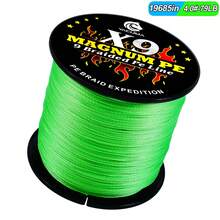 YACUMA Polyethylene Material Wear-Resistant 9X Strand Braided PE Line 500M-546YDS Suitable For Deep Sea, Boat Fishing, Lure Fishing And Various Fishing - Green - View 7