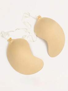 Mango Color Push-Up Adhesive Bra, Invisible Shoulder Strap Design, Front Closure Design, Provides Breast Support, Comfortable And Reusable, Suitable For Swimwear, Bikini And Deep V-Neck Clothing - Multicolor - View 9