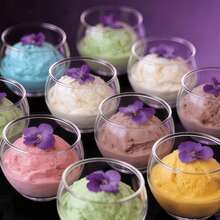Transparent Small Round Glass Dessert Cups, Thick-Walled Clear Design, Suitable For Ice Cream, Pudding, Yogurt, Jam, Highly Attractive For Birthday Parties, Afternoon Tea, Family Gatherings, Can Be Used For Small Dessert Display, Perfect For Home And Banquet Decoration - Clear - View 10