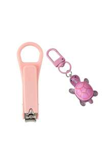Mini Turtle Pendant, Small Flower Pendant, Nail Clippers, Stainless Steel Sharp Nail And Toenail Clippers, Straight Blade Manicure And Pedicure Tools, Practical Home Manicure And Nail Care Tools - Multiple Styles - View 11
