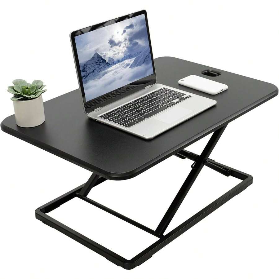 Home Office Desks - Black - View 1