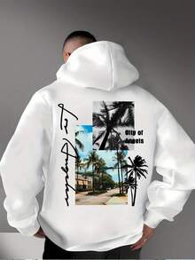 Men Hoodies - White - View 2