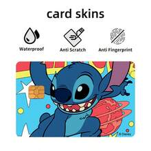 Stitch Credit Card Sticker Bank Card Decorative Sticker Cute Cartoon Girl Design Red Polka Dot Bow Playful Expression Card Slot Line Design Size Fits Card Surface DIY Personalized Decoration Scratch Resistant Wear Resistant Credit Card Bank Card Bus Card Access Card Student Card ID Card Cute Decoration Highly Attractive Girl Style Sticker Set Waterproof Durable Gift Personalized Card Surface Practical And Beautiful - Multicolor - View 10