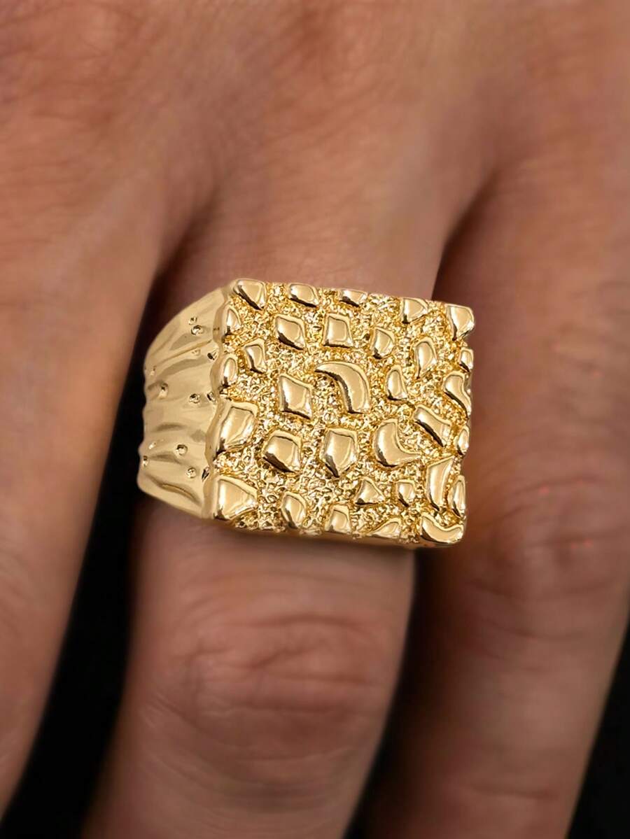 1pc Fashionable Ring For Women, Wedding Engagement Party Jewelry, Valentine's Day Gift - 1# - View 1