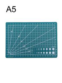 A3/A4/A5 Cutting Tools, A3/A4 Educational Cutting Mat, Art Carving Knife Board, Exam Clay Cutting Board, Non-Slip Grid Ruler, Suitable For Craft Materials, Multi-Functional Craft Cutting Mat, Self-Healing Art Carving Board Cutting Board - Multicolor - View 13