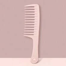 Women's 1pc/5pcs Wide Tooth Comb Set, Styling Comb Set, Suitable For Various Hairstyles And Detangling - Wide Tooth, Fine Tooth, Tail Comb, Hair Styling, Double Wide Tooth Comb, Suitable For Wet Hair, Wavy Hair, Thick Curly Hair - Pink - View 10