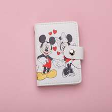 Mesuca Cute Wallet Soft PU Leather Material, Cartoon Retro Style Classic Character Print Multi-Color, Rectangular Shape Coin Card Storage - Multicolor - View 8