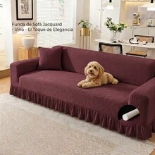 Sofa Slipcovers - Coffee - View 6