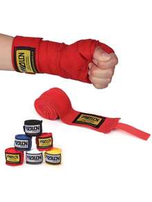 2 băng quấn tay boxing bằng cotton co giãn, băng quấn Muay Thai thể thao fitness bảo vệ cổ tay Halloween - Nhiều màu - Xem 6