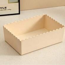 Multi-Layer Dust-Proof Desktop Organizer Box, Stationery & Cosmetics Storage Box For Vanity, Entryway, Drawer-Style - Multicolor - View 4