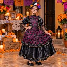 Tween Girls Costumes - Black - View 4
